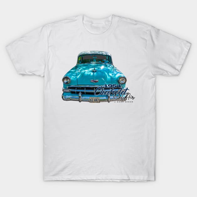 1954 Chevrolet BelAir 2 Door Sedan T-Shirt by Gestalt Imagery